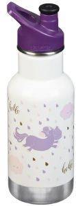  KLEAN KANTEEN INSULATED KID CLASSIC WITH SPORT CAP UNICORN LEAP  (355 ML)