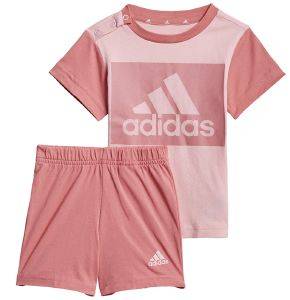 ΣΕΤ ADIDAS PERFORMANCE ESSENTIALS TEE AND SHORTS SET ΡΟΖ (74 CM) ΣΕΤ ADIDAS PERFORMANCE ESSENTIALS TEE AND SHORTS SET ΡΟΖ (74 CM)