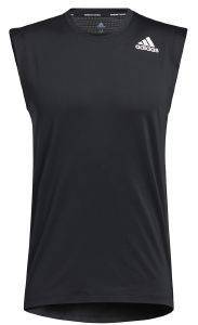   ADIDAS PERFORMANCE TECHFIT SLEEVELESS FITTED TEE  (S)