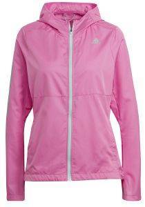  ADIDAS PERFORMANCE OWN THE RUN HOODED WIND JACKET  (L)