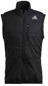 ΑΜΑΝΙΚΟ JACKET ADIDAS PERFORMANCE OWN THE RUN 3-STRIPES VEST ΜΑΥΡΟ (S) ΑΜΑΝΙΚΟ JACKET ADIDAS PERFORMANCE OWN THE RUN 3-STRIPES VEST ΜΑΥΡΟ (S)