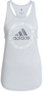  ADIDAS PERFORMANCE POWER SLOGAN GRAPHIC TANK TOP  (S)