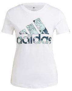  ADIDAS PERFORMANCE TROPICAL GRAPHIC TEE  (L)
