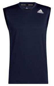 ΑΜΑΝΙΚΗ ΜΠΛΟΥΖΑ ADIDAS PERFORMANCE TECHFIT SLEEVELESS FITTED TEE ΜΠΛΕ ΣΚΟΥΡΟ (S) ΑΜΑΝΙΚΗ ΜΠΛΟΥΖΑ ADIDAS PERFORMANCE TECHFIT SLEEVELESS FITTED TEE ΜΠΛΕ ΣΚΟΥΡΟ (S)