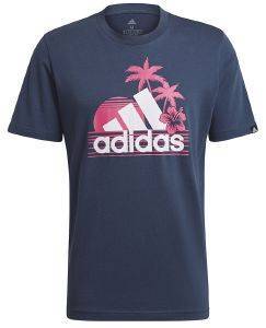 ������� ADIDAS PERFORMANCE VACATION READY SUNSET TEE ���� ������ (M)