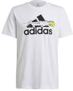 ������� ADIDAS PERFORMANCE TENNIS GRAPHIC LOGO TEE ����� (XL)
