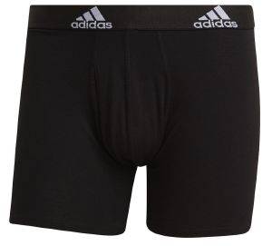  ADIDAS PERFORMANCE LOGO BOXER BRIEFS 3 PACK  (M)