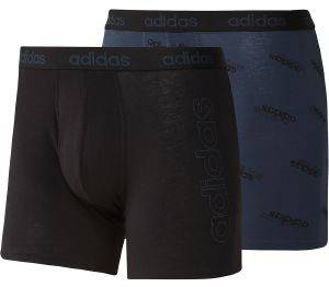  ADIDAS PERFORMANCE GRAPHIC BOXER BRIEFS 2 PACK /  (M)