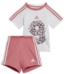 ΣΕΤ ADIDAS PERFORMANCE LIL 3-STRIPES SPORTY SET ΛΕΥΚΟ/ΡΟΖ (80 CM) ΣΕΤ ADIDAS PERFORMANCE LIL 3-STRIPES SPORTY SET ΛΕΥΚΟ/ΡΟΖ (80 CM)