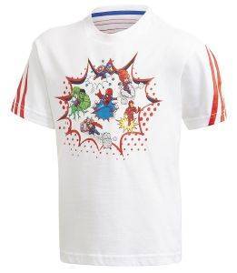 ΜΠΛΟΥΖΑ ADIDAS PERFORMANCE SUPERHERO ADVENTURES TEE ΛΕΥΚΗ (110 CM) ΜΠΛΟΥΖΑ ADIDAS PERFORMANCE SUPERHERO ADVENTURES TEE ΛΕΥΚΗ (110 CM)