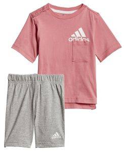 ΣΕΤ ADIDAS PERFORMANCE BADGE OF SPORT SUMMER SET ΡΟΖ/ΓΚΡΙ (74 CM) ΣΕΤ ADIDAS PERFORMANCE BADGE OF SPORT SUMMER SET ΡΟΖ/ΓΚΡΙ (74 CM)