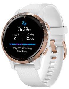  GARMIN VENU 2S ROSE GOLD & WHITE