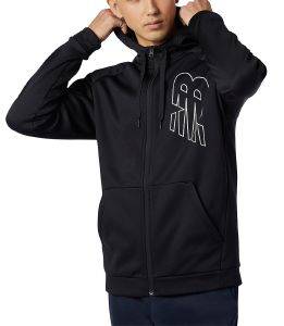 ΖΑΚΕΤΑ NEW BALANCE TENACITY PERFORMANCE FLEECE FULL ZIP ΜΑΥΡΗ (M) ΖΑΚΕΤΑ NEW BALANCE TENACITY PERFORMANCE FLEECE FULL ZIP ΜΑΥΡΗ (M)