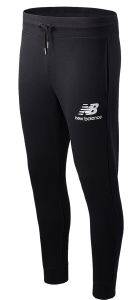  NEW BALANCE ESSENTIALS STACKED LOGO SLIM SWEATPANT  (S)