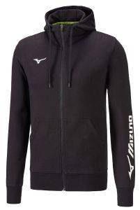 ΖΑΚΕΤΑ MIZUNO TERRY FZ HOODIE ΜΑΥΡΗ (S) ΖΑΚΕΤΑ MIZUNO TERRY FZ HOODIE ΜΑΥΡΗ (S)