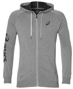 ΖΑΚΕΤΑ ASICS BIG LOGO FZ HOODIE ΓΚΡΙ (XXL) ΖΑΚΕΤΑ ASICS BIG LOGO FZ HOODIE ΓΚΡΙ (XXL)