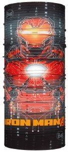 ΠΡΟΣΤΑΤΕΥΤΙΚΟ BUFF SUPER HEROES ORIGINAL ECOSTRETCH NECKWEAR ARC REACTOR ΜΑΥΡΟ