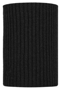   BUFF NORVAL KNITTED NECKWARMER GRAPHITE 