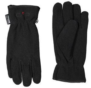 CMP ΓΑΝΤΙΑ CMP PADDED FLEECE GLOVES ΜΑΥΡΑ