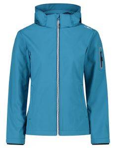  CMP SOFTSHELL JACKET WITH DETACHABLE HOOD  (D40)