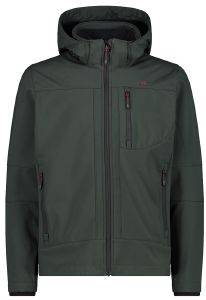  CMP SOFTSHELL JACKET WITH DETACHABLE HOOD  (52)