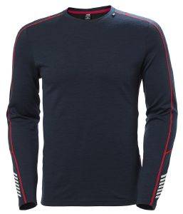 ������� HELLY HANSEN LIFA MERINO LIGHTWEIGHT CREW ���� ������ (M)