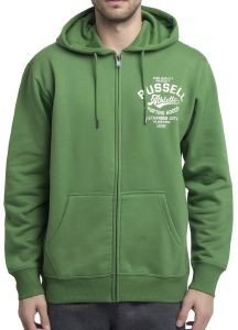  RUSSELL ATHLETIC SPORTING GOODS ZIP THROUGH HOODY  (XL)