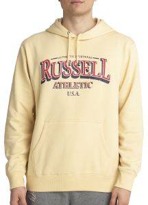 ΦΟΥΤΕΡ RUSSELL ATHLETIC USA PULLOVER HOODY ΚΙΤΡΙΝΟ (M) ΦΟΥΤΕΡ RUSSELL ATHLETIC USA PULLOVER HOODY ΚΙΤΡΙΝΟ (M)