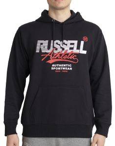 ΦΟΥΤΕΡ RUSSELL ATHLETIC 02 PULLOVER HOODY ΜΑΥΡΟ (XL) ΦΟΥΤΕΡ RUSSELL ATHLETIC 02 PULLOVER HOODY ΜΑΥΡΟ (XL)