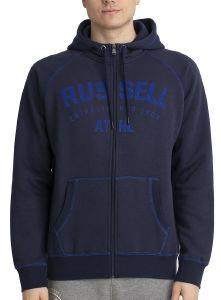  RUSSELL ATHLETIC TONAL ZIP THRU HOODY   (S)