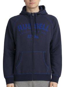 ΖΑΚΕΤΑ RUSSELL ATHLETIC TONAL ZIP THRU HOODY ΜΠΛΕ ΣΚΟΥΡΟ (XL) ΖΑΚΕΤΑ RUSSELL ATHLETIC TONAL ZIP THRU HOODY ΜΠΛΕ ΣΚΟΥΡΟ (XL)