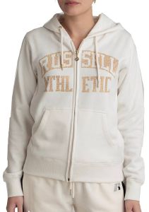 RUSSELL ATHLETIC ΖΑΚΕΤΑ RUSSELL ATHLETIC RA ZIP THROUGH HOODY ΕΚΡΟΥ