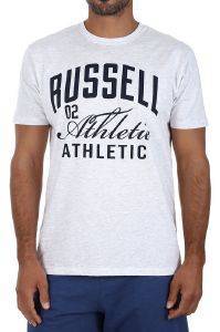 ������� RUSSELL ATHLETIC DOUBLE ATHLETIC S/S CREWNECK ����� (S)