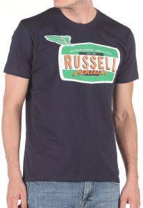  RUSSELL ATHLETIC WINGS S/S CREWNECK TEE   (XL)