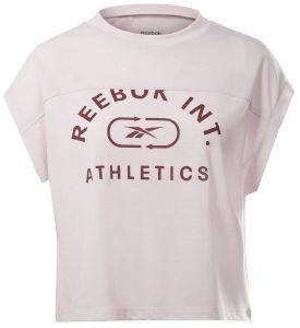 REEBOK ΜΠΛΟΥΖΑ REEBOK WORKOUT READY SUPREMIUM T-SHIRT ΡΟΖ