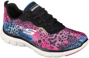 ΠΑΠΟΥΤΣΙ SKECHERS FLEX APPEAL 4.0 WILD N OUT ΜΑΥΡΟ (38) ΠΑΠΟΥΤΣΙ SKECHERS FLEX APPEAL 4.0 WILD N OUT ΜΑΥΡΟ (38)