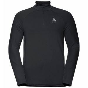 ΜΠΛΟΥΖΑ ODLO 1/2 ZIP ZEROWEIGHT CERAMIWARM MIDLAYER ΜΑΥΡΗ (S) ΜΠΛΟΥΖΑ ODLO 1/2 ZIP ZEROWEIGHT CERAMIWARM MIDLAYER ΜΑΥΡΗ (S)