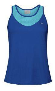 HEAD ΦΑΝΕΛΑΚΙ HEAD TENLEY TANK TOP ΜΠΛΕ ΡΟΥΑ/ΣΙΕΛ