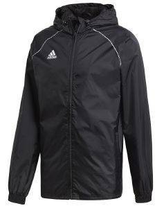 ΜΠΟΥΦΑΝ ADIDAS PERFORMANCE CORE 18 RAIN JACKET ΜΑΥΡΟ (L) ΜΠΟΥΦΑΝ ADIDAS PERFORMANCE CORE 18 RAIN JACKET ΜΑΥΡΟ (L)