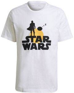  ADIDAS PERFORMANCE X STAR WARS: THE MANDALORIAN GRAPHIC TEE  (M)