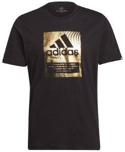 ΜΠΛΟΥΖΑ ADIDAS PERFORMANCE FOIL LOGO BOX GRAPHIC TEE ΜΑΥΡΗ/ΧΡΥΣΗ (L) ΜΠΛΟΥΖΑ ADIDAS PERFORMANCE FOIL LOGO BOX GRAPHIC TEE ΜΑΥΡΗ/ΧΡΥΣΗ (L)