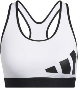  ADIDAS PERFORMANCE BELIEVE THIS MEDIUM-SUPPORT WORKOUT LOGO BRA  (S)