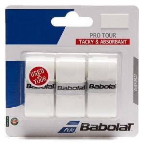 ΓΚΡΙΠ BABOLAT PRO TOUR OVERGRIP X3 ΛΕΥΚΑ ΓΚΡΙΠ BABOLAT PRO TOUR OVERGRIP X3 ΛΕΥΚΑ