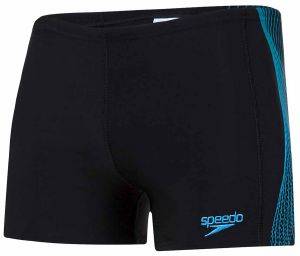 SPEEDO ΜΑΓΙΟ SPEEDO TECH PANEL AQUASHORT ΜΑΥΡΟ/ΣΙΕΛ