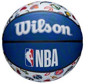 ΜΠΑΛΑ WILSON NBA ALL TEAM ΜΠΛΕ/ΛΕΥΚΟ (7) ΜΠΑΛΑ WILSON NBA ALL TEAM ΜΠΛΕ/ΛΕΥΚΟ (7)