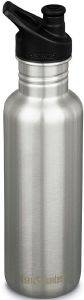 KLEAN KANTEEN ΠΑΓΟΥΡΙ KLEAN KANTEEN CLASSIC WITH SPORT CAP ΑΣΗΜΙ (800 ML)