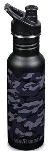  KLEAN KANTEEN CLASSIC NARROW WITH SPORT CAP BLACK CAMO  (532 ML)