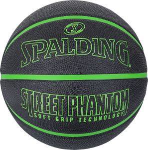 SPALDING ΜΠΑΛΑ SPALDING STREET PHANTOM ΜΑΥΡΗ/ΠΡΑΣΙΝΗ (7)