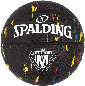 SPALDING ΜΠΑΛΑ SPALDING MARBLE SERIES ΜΑΥΡΗ (7)