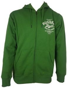 ΖΑΚΕΤΑ RUSSELL ATHLETIC SPORTING GOODS ZIP THROUGH HOODY ΠΡΑΣΙΝΗ (XXXL) ΖΑΚΕΤΑ RUSSELL ATHLETIC SPORTING GOODS ZIP THROUGH HOODY ΠΡΑΣΙΝΗ (XXXL)